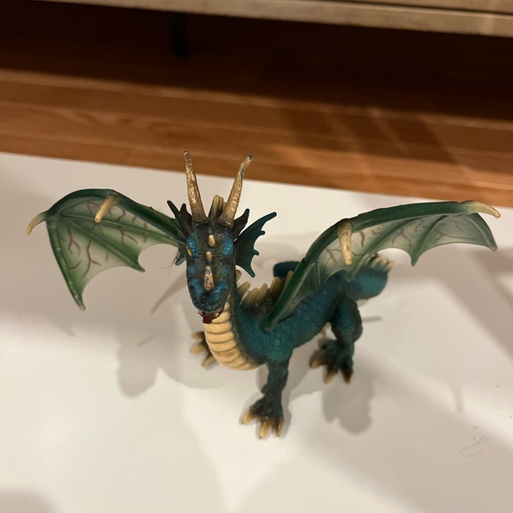  Schleich Ritter Drache Green Dragon World Of Knights 